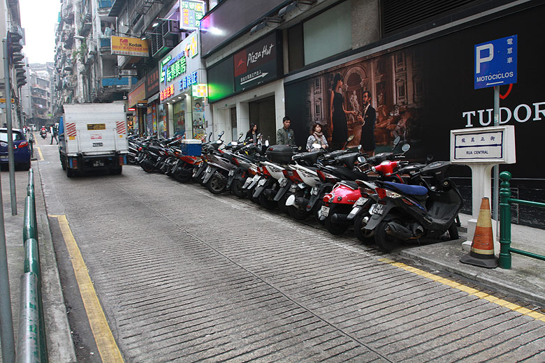 Макао, Экскурсия Храм А-Ма, Улица Rua Central (Macao, A-Ma Temple Route, Rua Central)