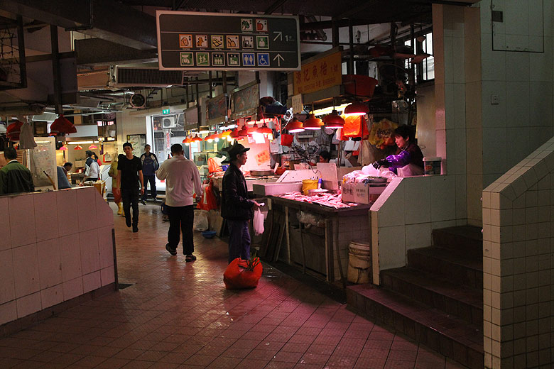 Макао, Экскурсия Храм А-Ма, Рынок Mercado Municipal de S. Lourenco (Macao, A-Ma Temple Route, Mercado Municipal de S. Lourenco)