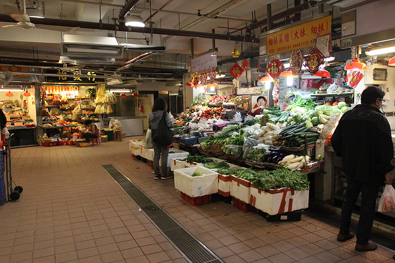 Макао, Экскурсия Храм А-Ма, Рынок Mercado Municipal de S. Lourenco (Macao, A-Ma Temple Route, Mercado Municipal de S. Lourenco)
