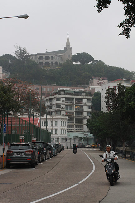 Макао, Экскурсия Храм А-Ма, Церковь Богоматери Пенья (Macao, A-Ma Temple Route, Igreja da Nossa Senhora da Penha - Church of Our Lady of Penha)