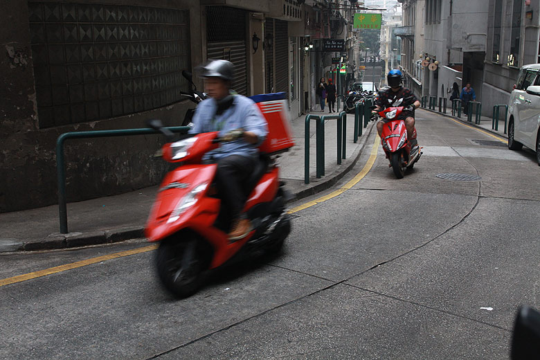 Макао, Экскурсия Храм А-Ма, Улица Rua Central (Macao, A-Ma Temple Route, Rua Central)