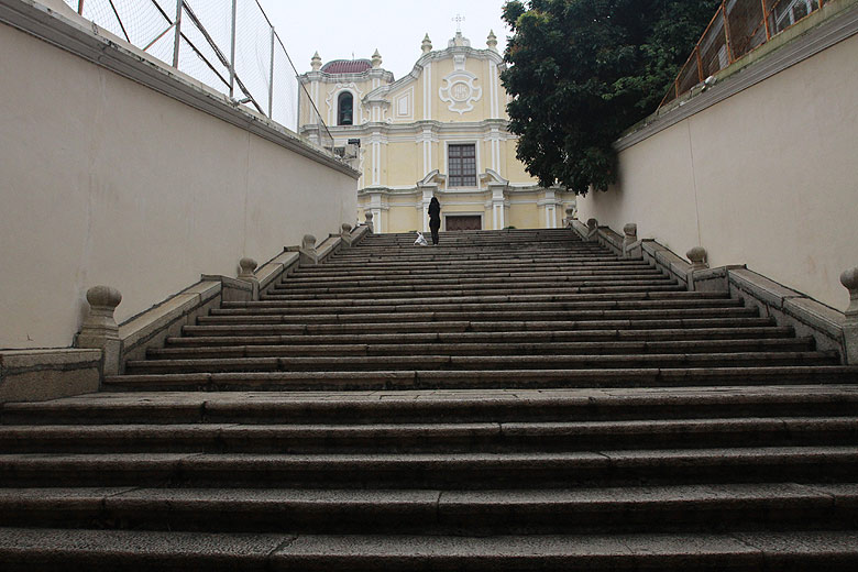 Макао, Экскурсия Храм А-Ма, Церковь Семинарии Святого Иосифа (Macao, A-Ma Temple Route, Church of Seminario de S.Jose)