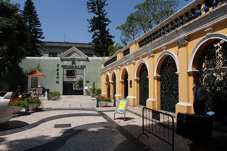 Макао, Экскурсия Храм А-Ма, Семинария Святого Иосифа (Macao, A-Ma Temple Route, Seminario de S.Jose)