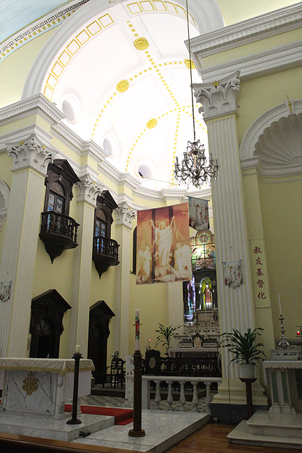 Макао, Экскурсия Храм А-Ма, Церковь Святого Лаврентия (Macao, A-Ma Temple Route, Igreja de Sao Lourenco - St. Lawrence's Church)
