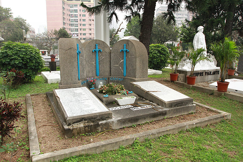 Макао, Экскурсия Холм Гия, Кладбище Святого Михаила (Macao, Guia Hill Route, Cemiterio de S. Miguel Arcanjo - Cemetery of St. Michael the Archangel)