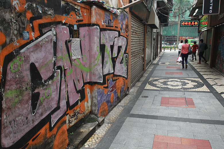 Макао, Экскурсия Холм Гия, Переулок Ангелов (Macao, Guia Hill Route, Travessa dos Anjos)