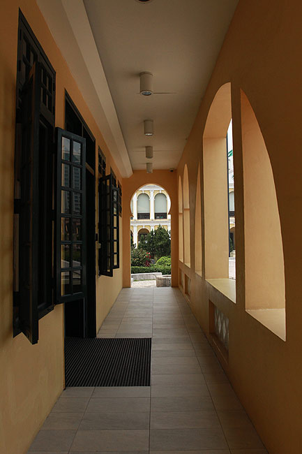 Макао, Экскурсия Холм Гия, Бывший Хоккейный павильон (Macao, Guia Hill Route, Former Hockey Club)