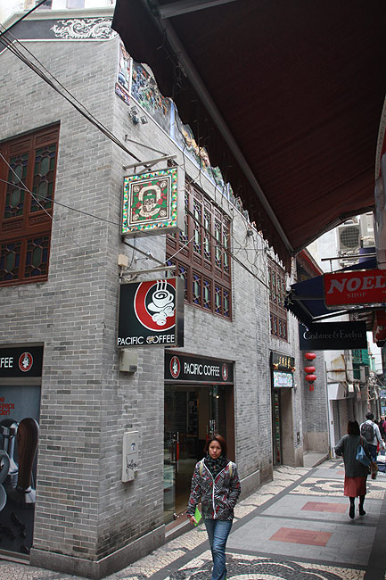 Макао, Экскурсия Холм Гия, Переулок Ангелов (Macao, Guia Hill Route, Travessa dos Anjos)