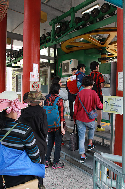 Макао, Экскурсия Холм Гия, Канатная дорога (Macao, Guia Hill Route, Ropeway)