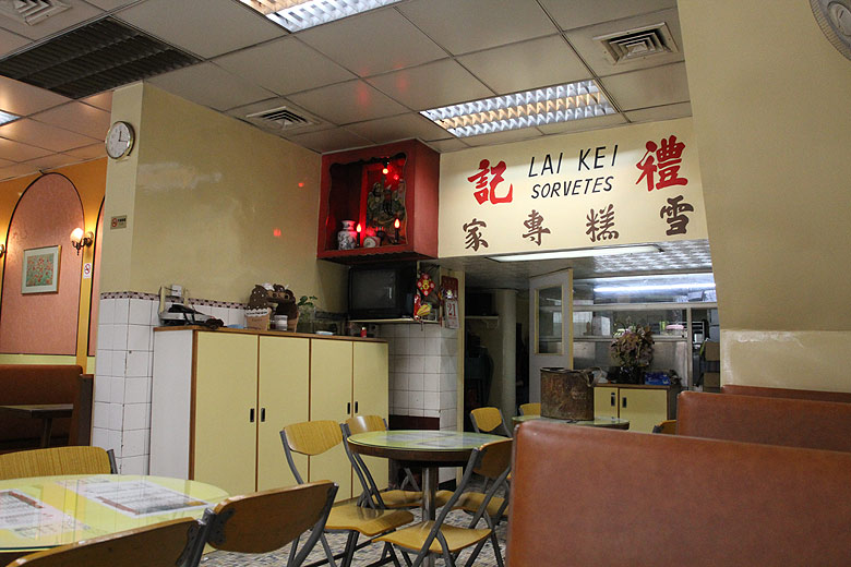 Макао, Экскурсия Холм Гия, Кафе мороженного Lai Kei Ice Cream (Macao, Guia Hill Route, Lai Kei Ice Cream)