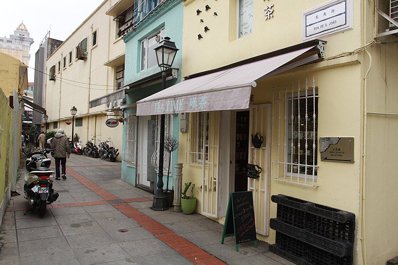 Макао, Экскурсия по Тайпе, Переулки вокруг улицы Кунья (Macao, Taipa Route, Around the Rua do Cunha)