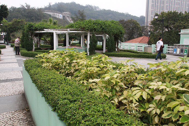 Макао, Экскурсия по Тайпе, Сад Богоматери Кармельской (Macao, Taipa Route, Carmel Garden)